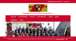 Desktop Screenshot of feuerwehr-ruhstorf.de